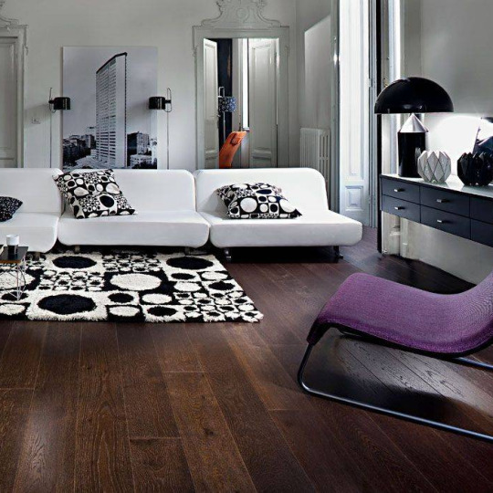 Паркетная доска Kahrs Дуб Чёрный (Black) - фото 3