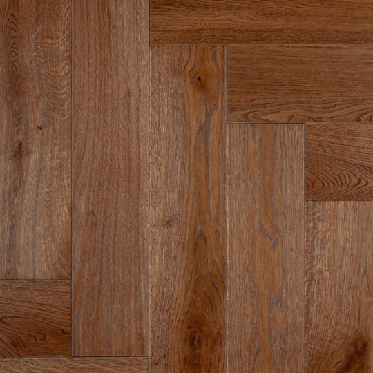 Паркет ёлка Kraft Parkett Английская ёлка 405 Дуб Рустик - фото 2