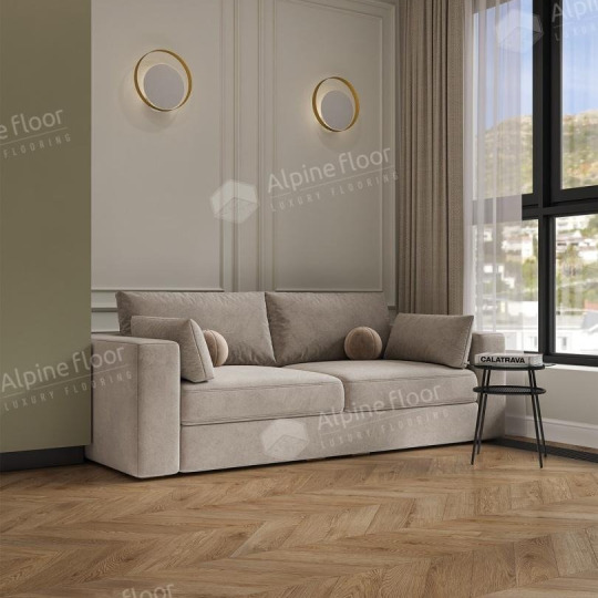 Ламинат Alpine Floor Chevron Art Chevron Art Дуб Эверест LF109-06 - фото 3