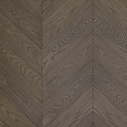 Паркет ёлка Esta Parket Chevron 15282 (15030) Oak Chevron AB Lava Grey - фото 1