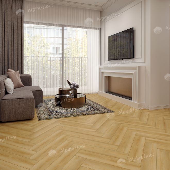 Кварц виниловый ламинат Alpine Floor Parquet Light ECO 13-29 Дуб Батейн - фото 2