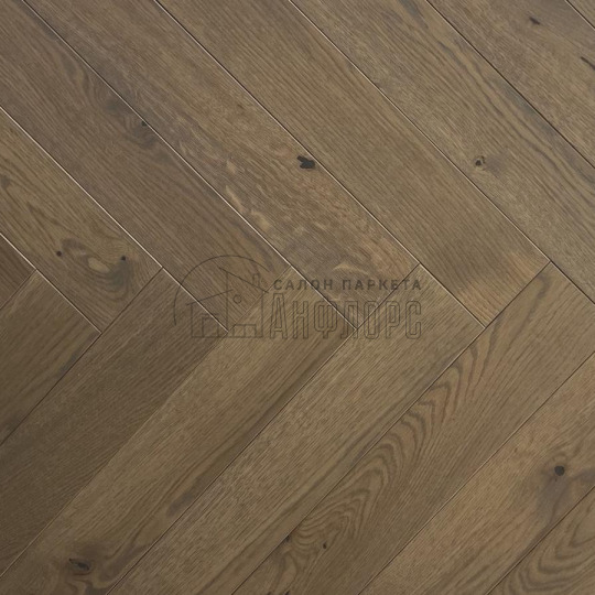 Паркет ёлка Golden Wood Дуб Тоскана Дуб Тоскана 14x85x510 - фото 1
