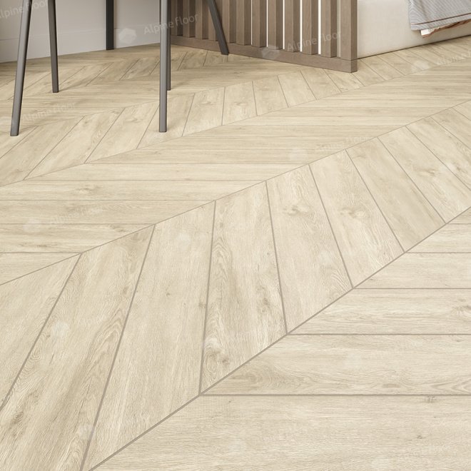 Кварц виниловый ламинат Alpine Floor Chevron Alpine ECO 18-7 Сонома - фото 4