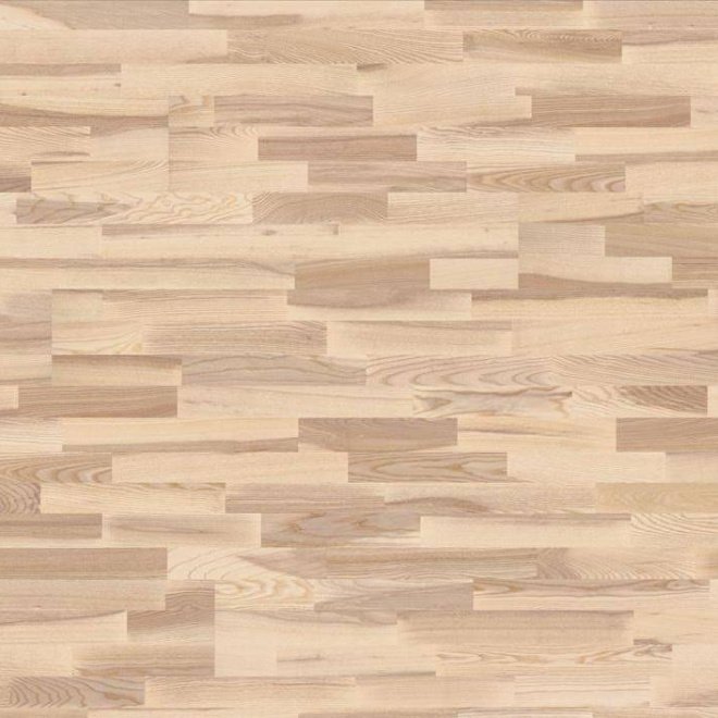 Паркетная доска Karelia 3-х полосная Ash Country Vanilla Matt 3S - фото 1