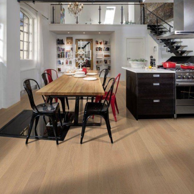 Паркетная доска Upofloor Ambient Oak 4 Grand 138 Brushed White Oiled - фото 5