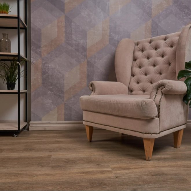 Кварц виниловый ламинат Vinilam Ceramo Wood 6151-D03 Дуб Имбирь - фото 7