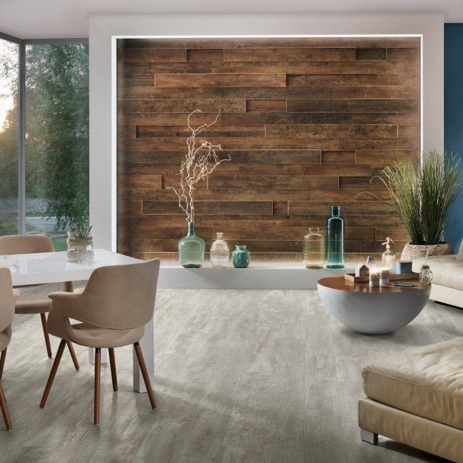 Стеновые панели Kronowall Kronowall 3d gold K061 Rusty Barnwood - фото 2