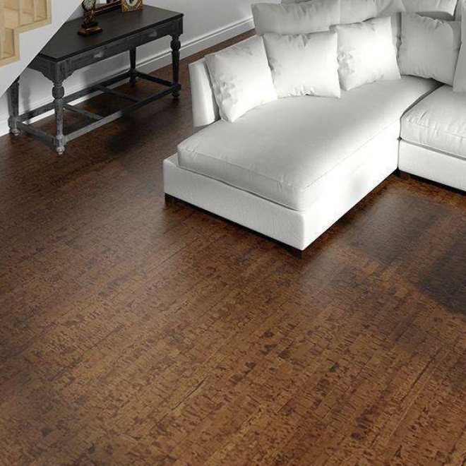 Пробковый пол Corkstyle EcoCork Linea Chocco - фото 3