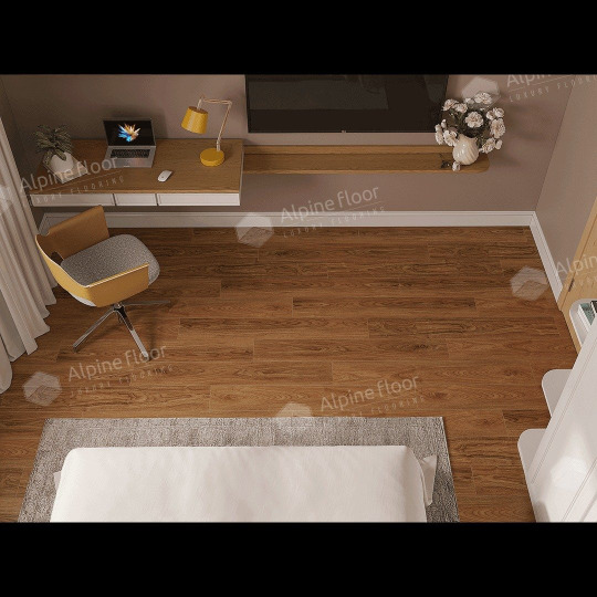 SPC ламинат Alpine Floor Nut Орех Маррон Классик ECO 22-2 MC
- фото 4