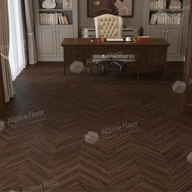 Ламинат Alpine Floor Chevron Art Chevron Art Alpine Floor Chevron Art Chevron Art LF109-10 Орех Гранд-Каньон - фото 2