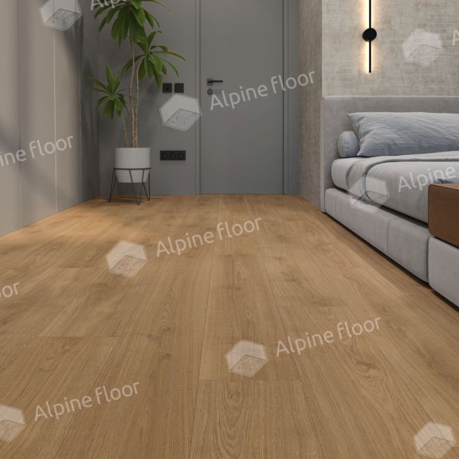 Кварц виниловый ламинат Alpine Floor ProNature 64637 Oak Sajo - фото 6
