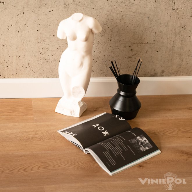 Кварц виниловый ламинат Vinilam VinilPol Glue 7898 -EIR Дуб Верона клеевой

2 мм - фото 2