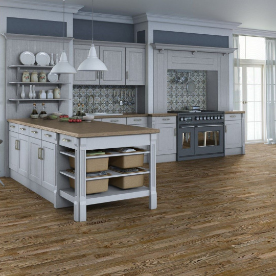 Паркетная доска Tarkett Salsa Дуб Винтаж натур браш/Oak Vintage nature Тонирование, PL, браш - фото 2