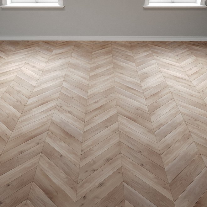 Инженерная доска Legend Французская ёлка White coffee (Белый кофе) 110 мм - фото 1