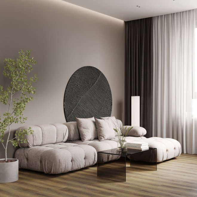 Кварц виниловый ламинат FirstFloor FirstFloor 1F005 Коричневый дикий лес/Wild Forest Brown - фото 9