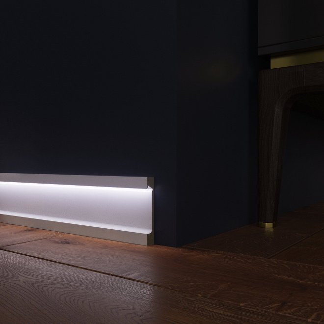 Плинтус Evrowood Evrowood PN 104 led - фото 8