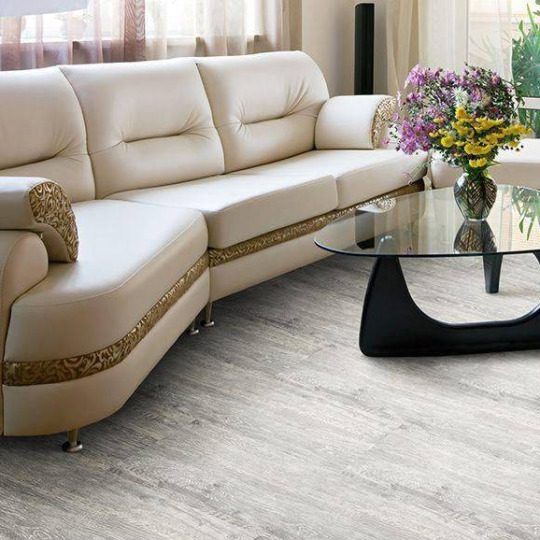 Пробковый пол Corkstyle Wood Castle Oak White Castle Oak White 6x305x915 Клеевое - фото 1
