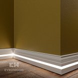 Плинтус Evrowood Evrowood PN 090 led - 5