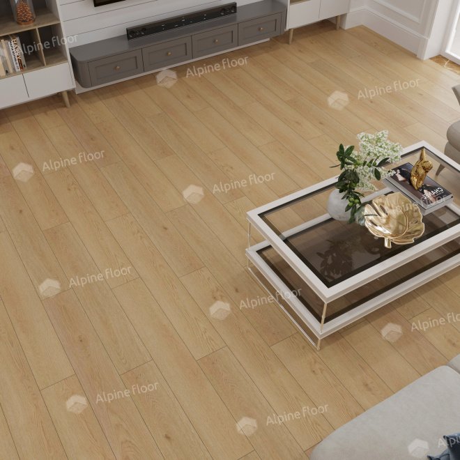 Кварц виниловый ламинат Alpine Floor Easy Line LVT ECO 3-37 Дуб Марципановый - фото 3