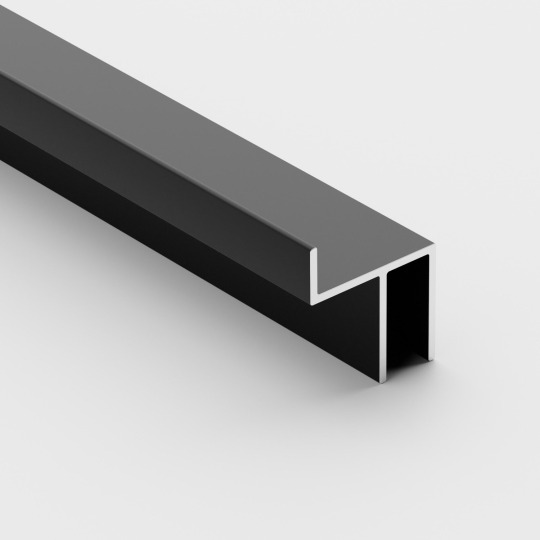 Плинтус Ликорн Скрытый С-11.2.3 Без подсветки Чёрный - фото 2