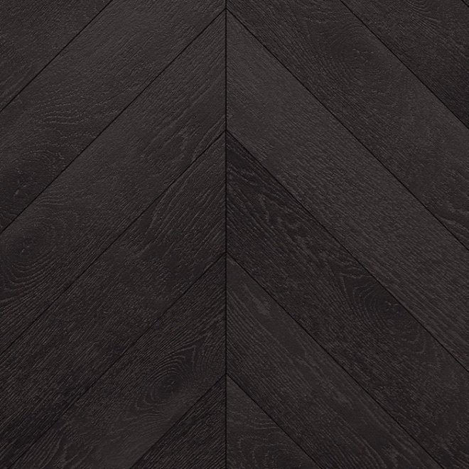 Паркет ёлка Gran Parte Французская ёлка 024 Антрацит Антрацит 15х110х460 - фото 4