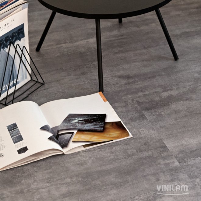 Кварц виниловый ламинат Vinilam Ceramo Stone Glue 71616 Цемент Серый клеевой

2.5 мм - фото 2