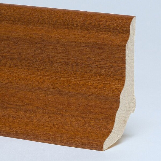 Плинтус Pedross 80x40 шпонированный - Махагон - фото 1