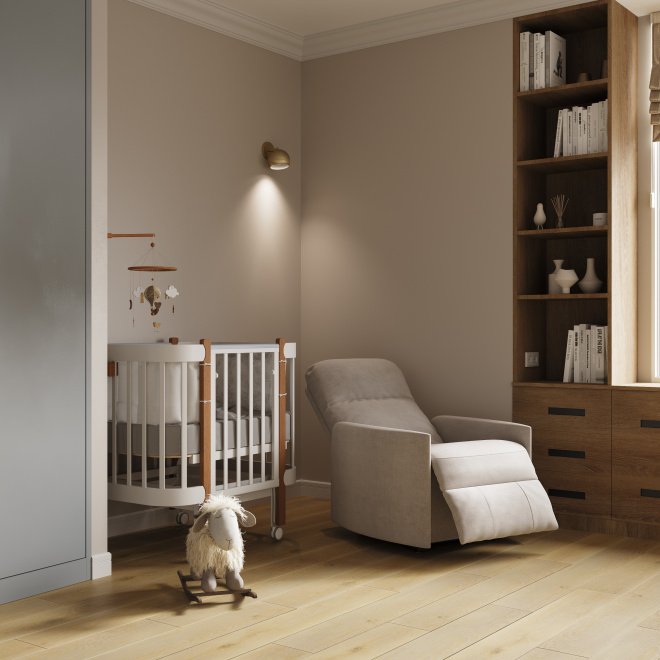 Кварц виниловый ламинат FirstFloor FirstFloor 1F012 Бежевый старый дуб/Old Oak Beige - фото 8