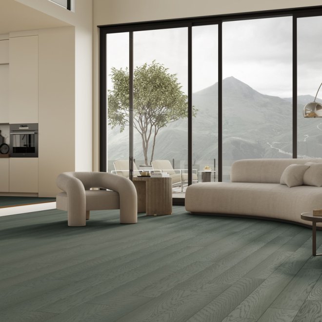 Кварц виниловый ламинат Quartz Parquet Классик 409 Дуб Средиземноморский - фото 2