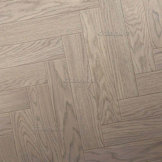 Паркет ёлка Greenline  816 Дуб Сингл английская - фото 1