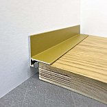 Плинтус TeckWood Micro L-20 Золото Муар RAL 1036 - 