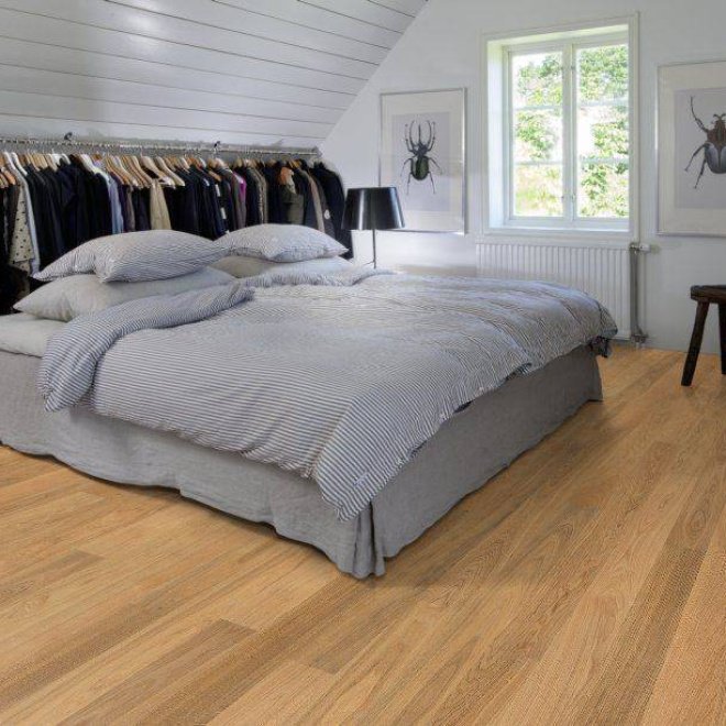 Паркетная доска Upofloor Tempo Oak Nature 3S (Natural) Oak Nature 3S (Natural) 14x188x2266 - фото 2