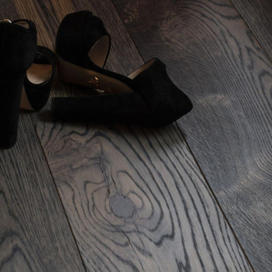 Паркет Legend Французская ёлка Французская ёлка Grey (Графит) - фото 1