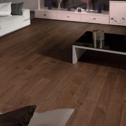 Tarkett Дуб Барон Темный браш/Oak Baron Brown BR 14х140х1200