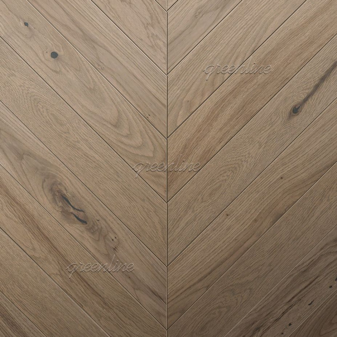 Паркет ёлка Greenline  155 Кальяри Вилладж французская 155 Кальяри Вилладж 15х125х600 - фото 1