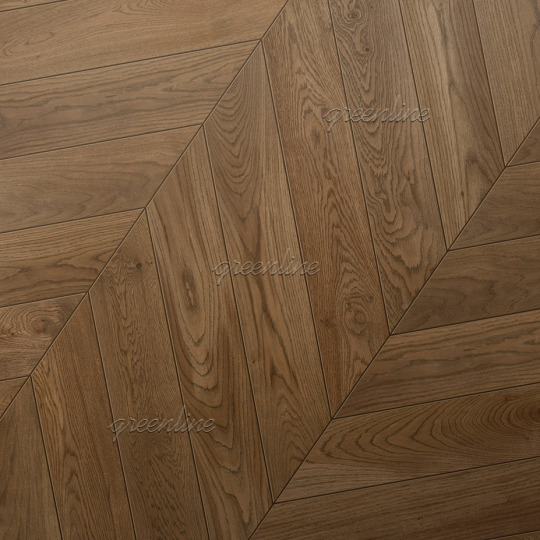 Паркет ёлка Greenline  158 Умбрия французская 158 Умбрия французская 15х125х600 - фото 1