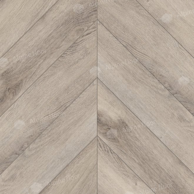 Кварц виниловый ламинат Alpine Floor Chevron Alpine ECO 18-8 Дуб Исида - фото 1