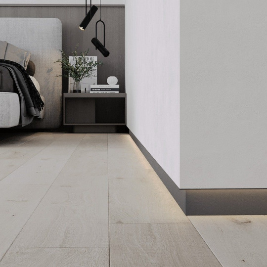 Плинтус Ликорн Скрытый С-04.2.3 Чёрный - фото 2