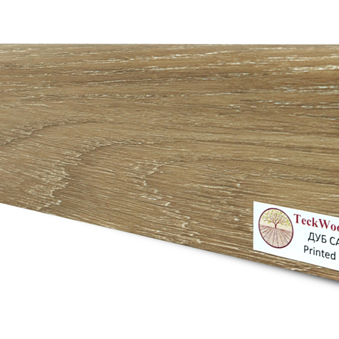 Плинтус TeckWood Цветной 75x16 Дуб Сафари - фото 1