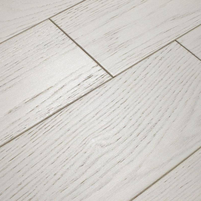 Инженерная доска Golden Wood Дуб Арктик Дуб Арктик 15х130х400-1300 Классик Замковое - фото 1