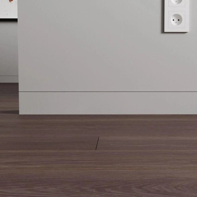 Плинтус Luxury Wood Decor Invisible™ Скрытый анодированный - фото 4