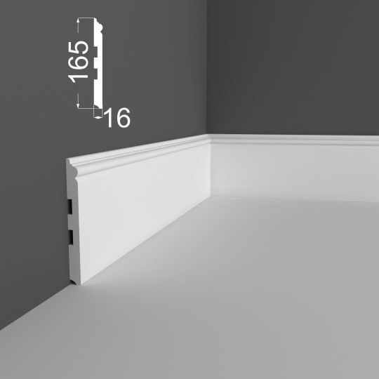 Плинтус Ликорн МДФ Грунтованный Р 21.165.16 - фото 3