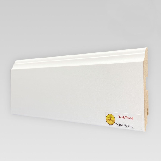 Плинтус TeckWood Титан Титан Вектор - фото 1
