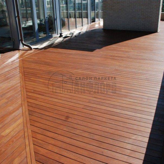 Террасная доска  Кумару красный, гладкая - фото 4