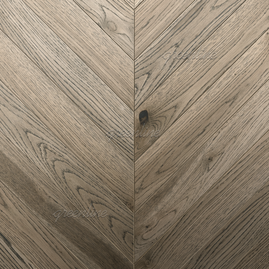 Паркет ёлка Greenline  153 Дуб Арагон французская 153 Дуб Арагон французская 15х125х600 - фото 2
