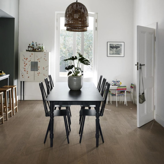 Паркетная доска Kahrs Дуб Cocoa Bean (2-пол.) - фото 4