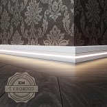 Плинтус Evrowood Evrowood PN 120 led - 3