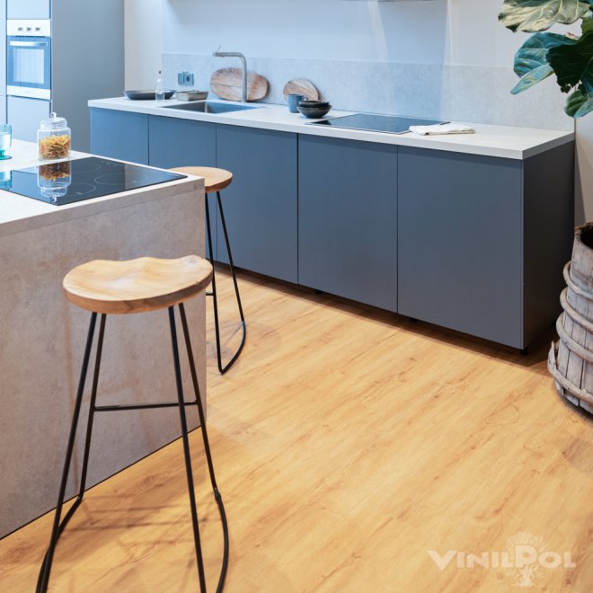 Кварц виниловый ламинат Vinilam VinilPol Glue 7896 -EIR Дуб Флоренция клеевой

2 мм - фото 1