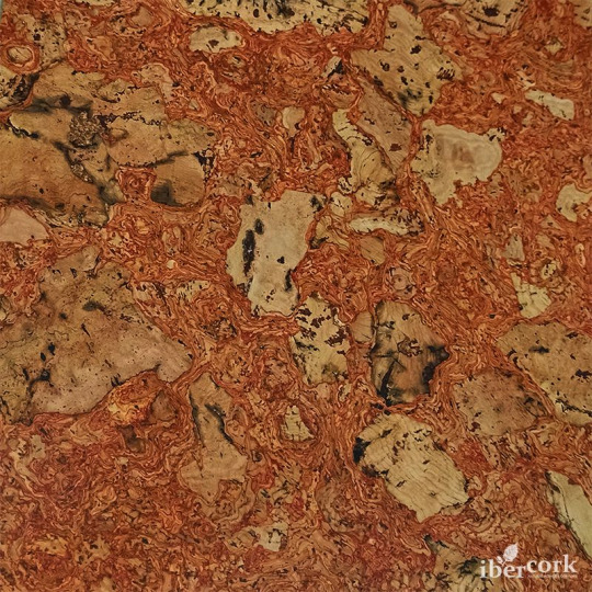 Пробковый пол Ibercork Леон Рохо 4 VG - фото 1