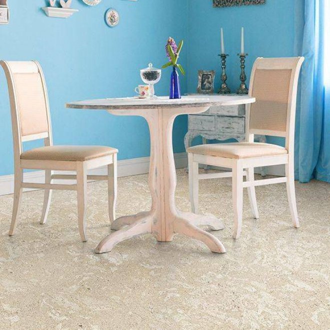 Пробковый пол Corkstyle EcoCork Madeira White - фото 3